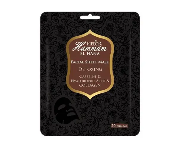 Masca de fata Pielor Hammam El Hana Detoxing Caffeine, 25 ml