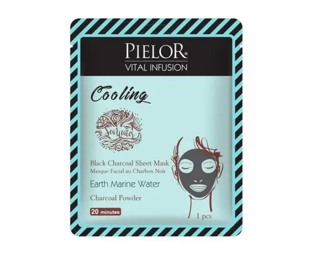 Masca de fata Pielor Vital Infusion Cooling, 25 ml