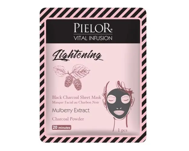 Masca de fata Pielor Vital Infusion Lightening, 25 ml