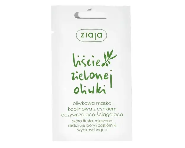 Masca Astringenta cu Zinc pentru Fata - Ziaja Olive Leaf, 7 ml