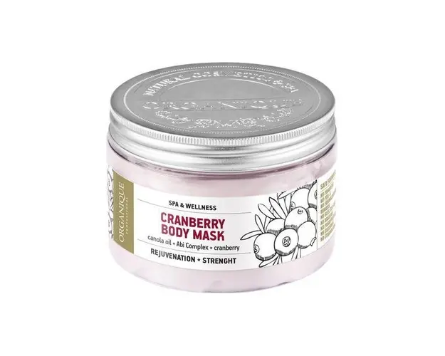 Masca corp cu merisoare, Organique, 450 ml