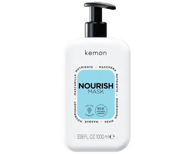 Masca de Hidratare pentru Par Fragil si Uscat - Kemon Care Nourish Mask, 1000 ml
