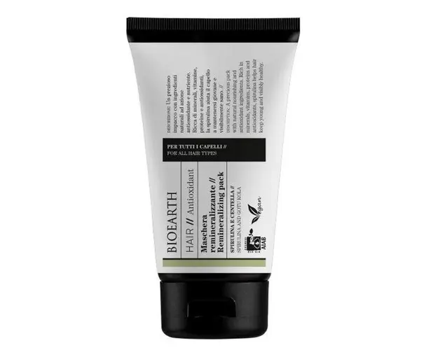 Masca de Par Antioxidanta cu Spirulina Bioearth, 150 ml