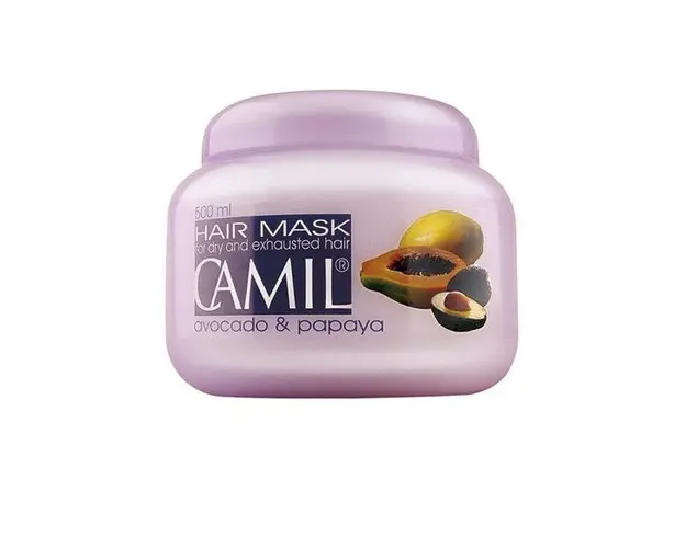 Masca de par Camil - SuperFinish - cu avocado si papaya - 500 ml