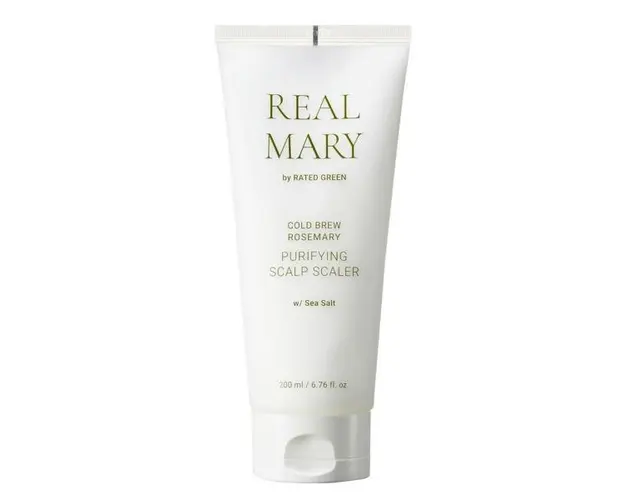 Masca de par cu Rozmarin si Sare de Mare, Rated Green Real Mary Purifying Scalp Scaler (Sea Salt), 200 ml