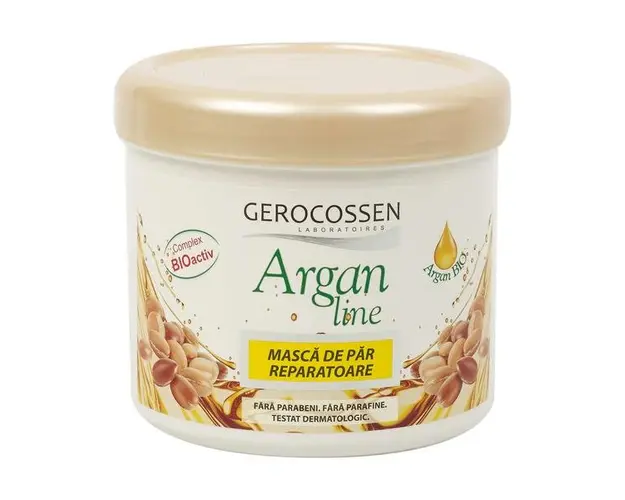 Masca de Par Reparatoare Argan Line Gerocossen, 450 ml