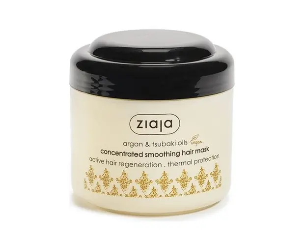 Masca de Par - Ziaja Argan and Tsubaki Oils Concentrated Smoothing Hair Mask, 200 ml