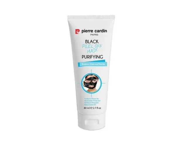 Masca exfolianta pentru fata Pierre Cardin Black, 75 ml