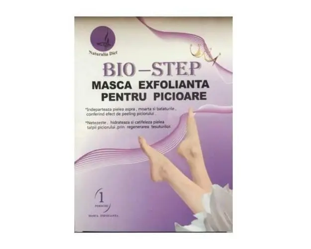 Masca Exfolianta pentru Picioare Naturalia Diet, 1 pereche