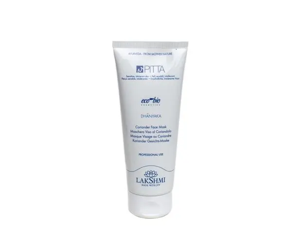 Masca Faciala cu Coriandru pentru Tenul Sensibil - Lakshmi Dhanyaka Coriander Face Mask, 100 ml