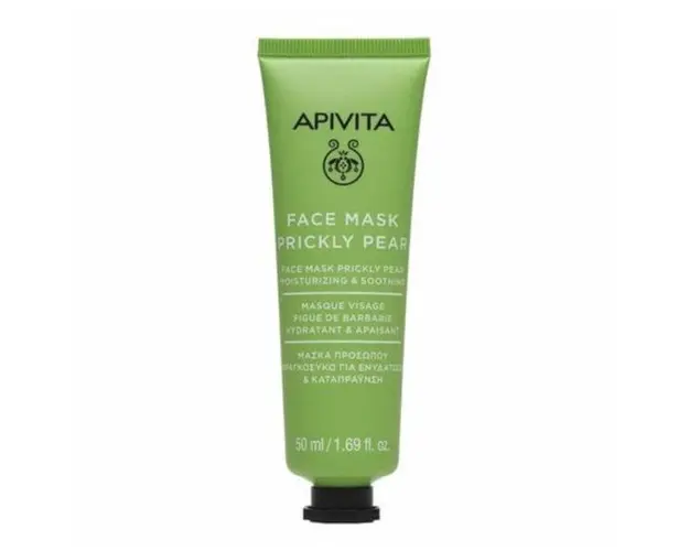 Masca Faciala, Face Mask Prickly Pear Moisturizing Soothing, Apivita, 50 ml