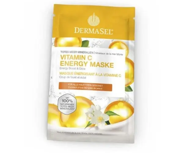 Masca fata vitamina C energizanta, Dermasel, 12 ml