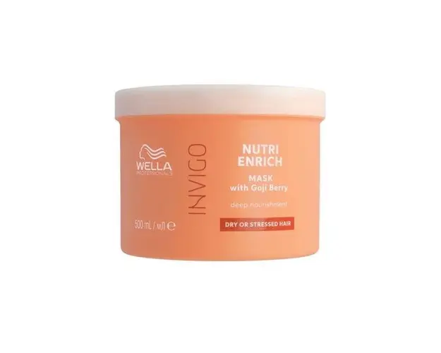 Masca Intens Nutritiva pentru Par Uscat si Deteriorat- Wella Professionals Invigo Nutri-Enrich, varianta 2023, 500 ml