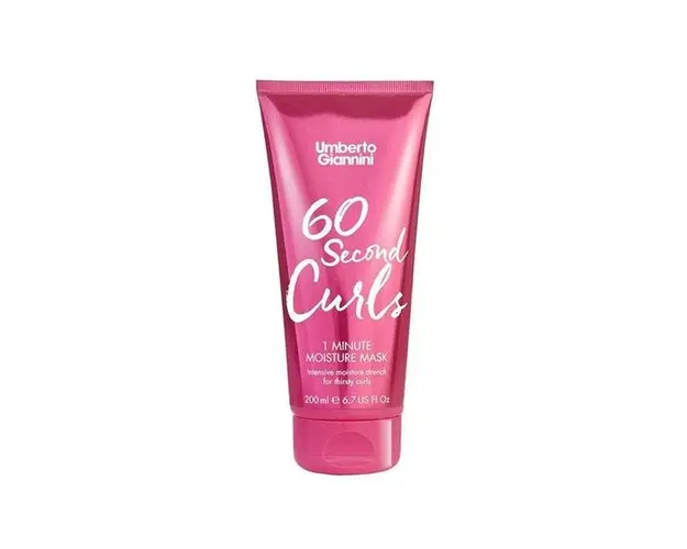 Masca Intensiv Hidratanta pentru Par Cret - Umberto Giannini 60 Second Curls, 200 ml