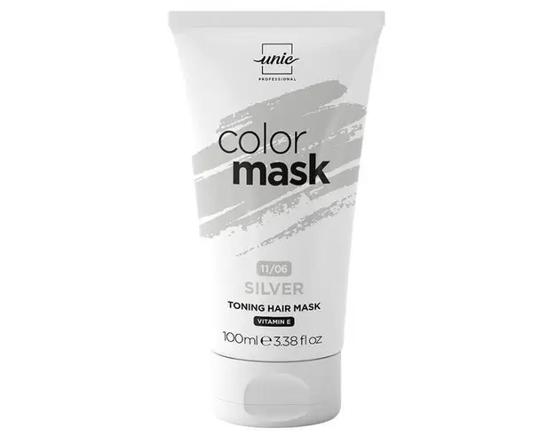 Masca nuantatoare anti yellow pentru nuante blond reci Color Mask Crystal, 11/06 Silver, 100 ml