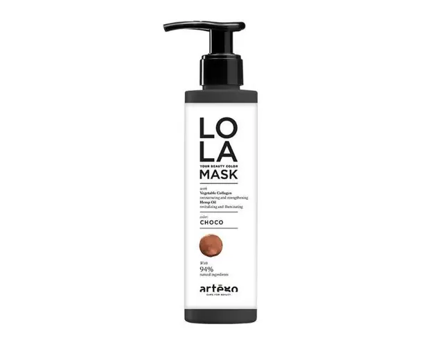 Masca nuantatoare cu colagen si 94% ingrediente naturale Choco Lola Mask 200 ml