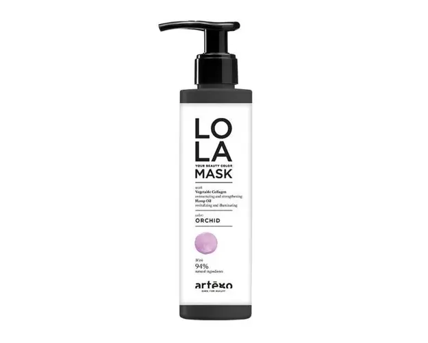 Masca nuantatoare cu colagen si 94% ingrediente naturale Orchid Lola Mask 200 ml