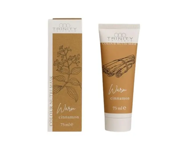Masca nuantatoare pentru par Nutri Trinity Haircare, Scortisoara, 75 ml