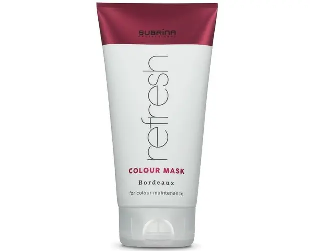 Masca Nuantatoare pentru Reimprospatarea Culorii - Subrina Professional Refresh Colour Mask, nuanta Bordeaux, 150 ml