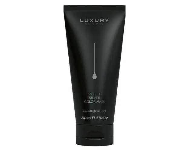 Masca Nuantatoare - ReflexSilver Color Mask Luxury Hair Pro, Green Light, nuanta Silver, 200 ml