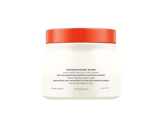 Masca Nutritiva pentru Par Uscat si Fir Gros - Kerastase Masquintense Riche, 500 ml