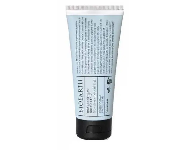 Masca Nutritiva pentru Ten cu Ulei de Cactus Bioearth, 100 ml