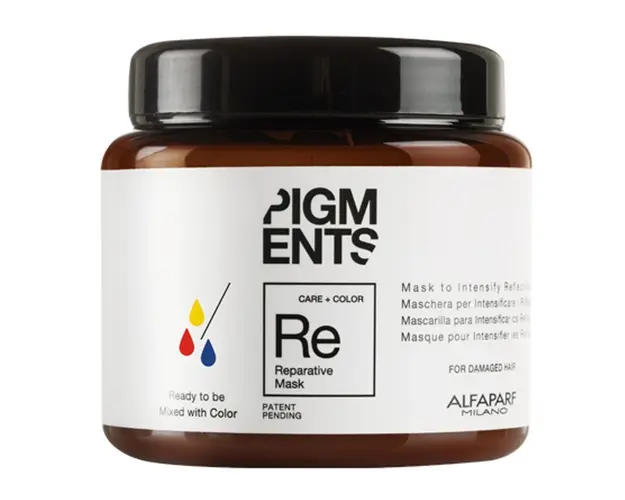 Masca Par Degradat Vopsit - Alfaparf Milano Pigments Reparative Mask 200 ml