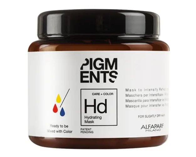 Masca Par Normal Vopsit - Alfaparf Milano Pigments Hydrating Mask 200 ml