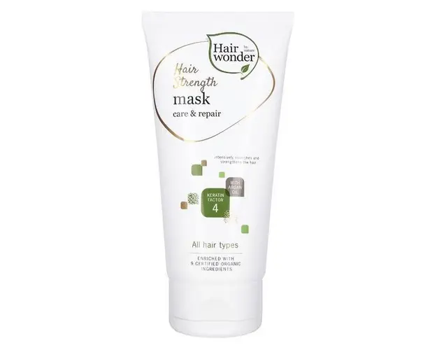 Masca par tonifianta cu keratina, provitamina B5, ulei de argan Hairwonder, 150 ml