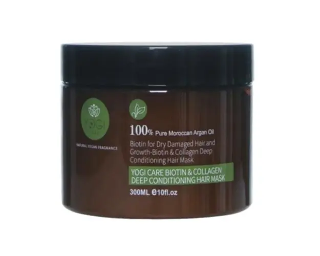 Masca pentru cresterea parului cu colagen si biotina 300ML Yogi Care