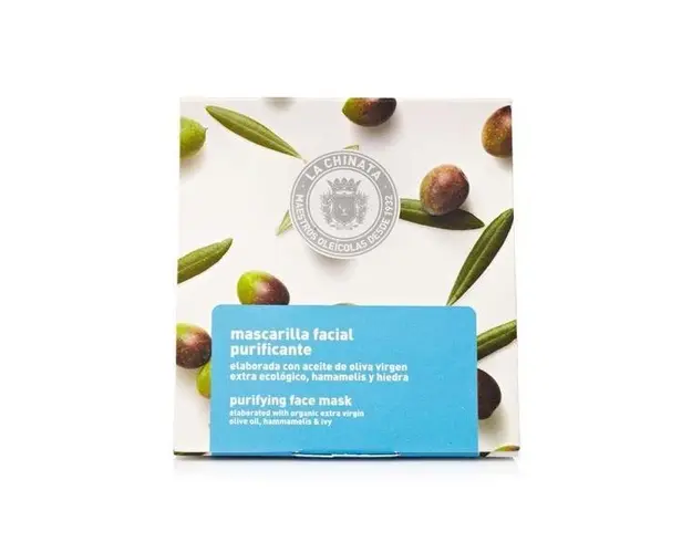 Masca pentru fata, purificatoare, cu extract de maslin, La Chinata, 40ml