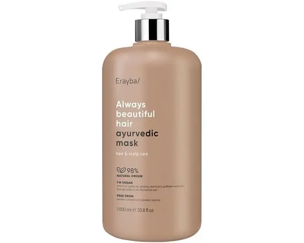 Masca pentru Ingrijirea Parului &amp; Scalpului - Erayba ABH Ayurvedic Mask 1000 ml