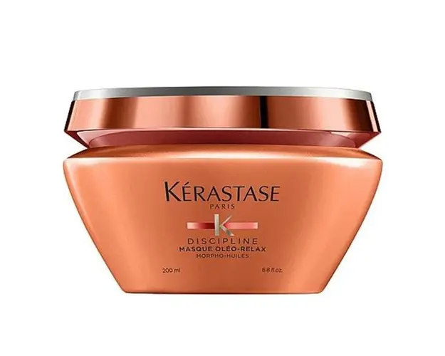 Masca pentru Netezirea Parului Uscat si Rebel - Kerastase Discipline Masque Discipline Oleo-Relax, 200 ml