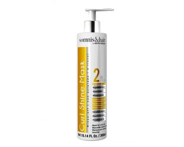 Masca pentru par cret si ondulat Curl Shine Somnis Hair, 300 ml