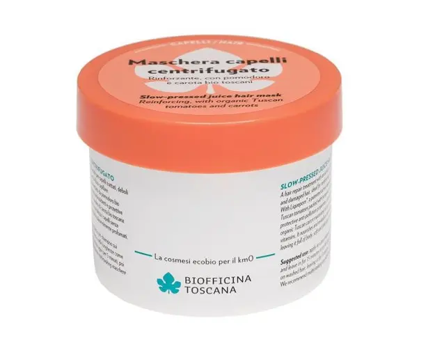 Masca pentru Par Degradat sau Vopsit cu Liquepom Biofficina Toscana, 200 ml
