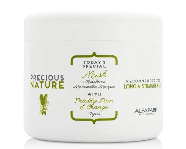 Masca pentru Par Lung si Drept - Alfaparf Milano Precious Nature Mask 500 ml