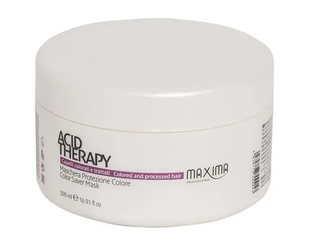 Masca pentru Par Vopsit - Maxima Acid Therapy Color Saver Mask Colored and Processed Hair, 500 ml