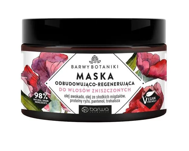 Masca regeneranta si reconstructiva par degradat, Barwa Cosmetics, 220 ml