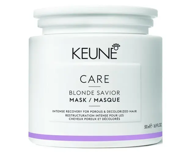 Masca Reparatoare pentru Par Blond Keune - Care Blonde Savior Mask, 500 ml