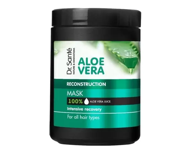 Masca Restructuranta cu Suc de Aloe Vera Dr. Sante, 1000ml
