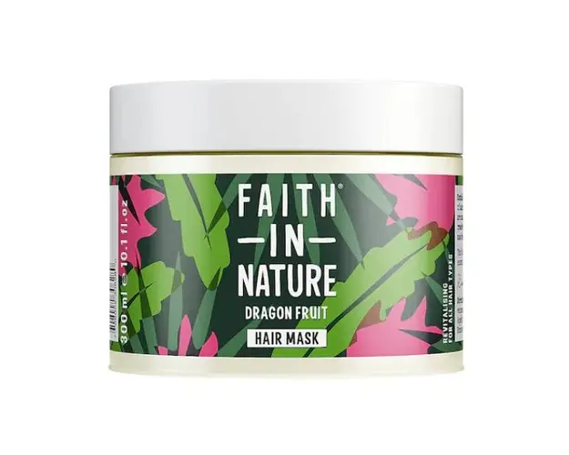 Masca Revitalizanta cu Fructul Dragonului pentru Toate Tipurile de Par Faith in Nature, 300 ml