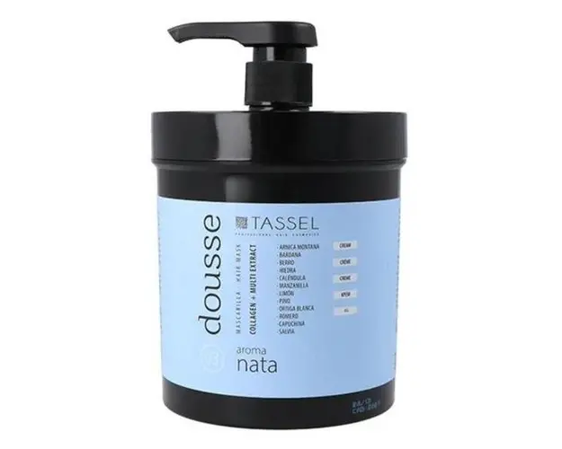 Masca Tassel Dousse cu Colagen, 12 Uleiuri Naturale si Aroma de Frisca 1000 ml