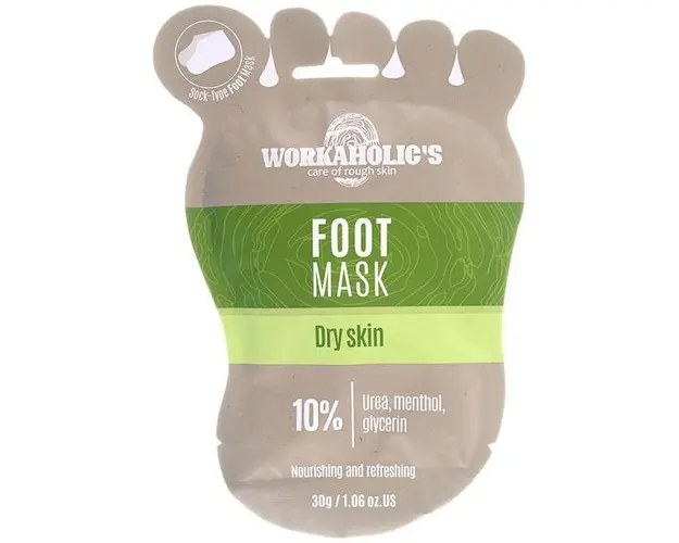 Masca Tip Soseta pentru Picioare Workaholic&#039;s - Foot Mask, Camco, 1 pachet