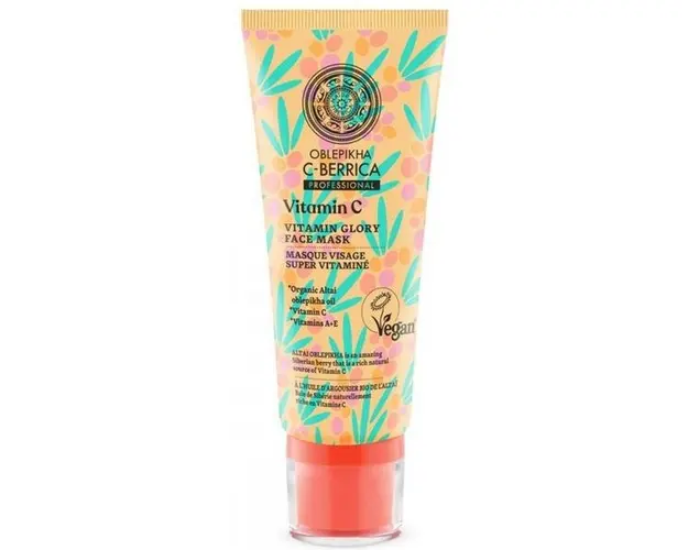 Masca Vitamin Glory cu Vitaminele A, E, C si Ulei de Catina Oblepikha C-Berrica, 100 ml