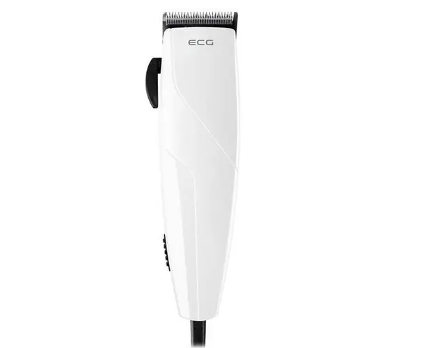 Masina de tuns ECG ZS 1020 White, 6 capete de taiere, 220V, 8 W