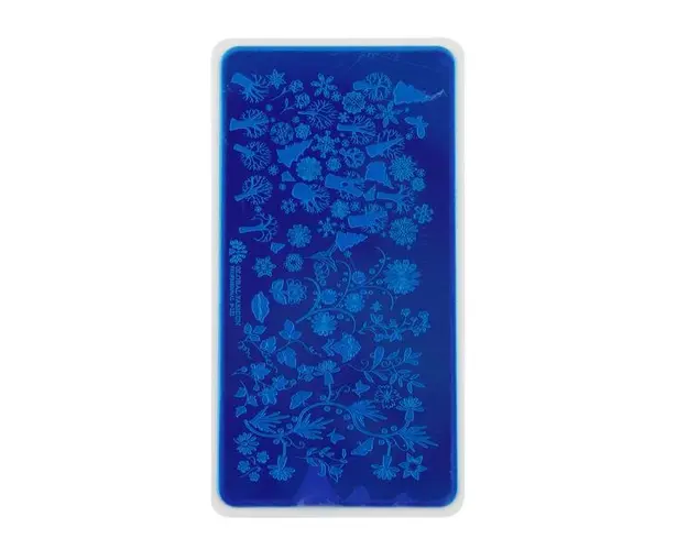 Matrita stampila unghii Global Fashion #121