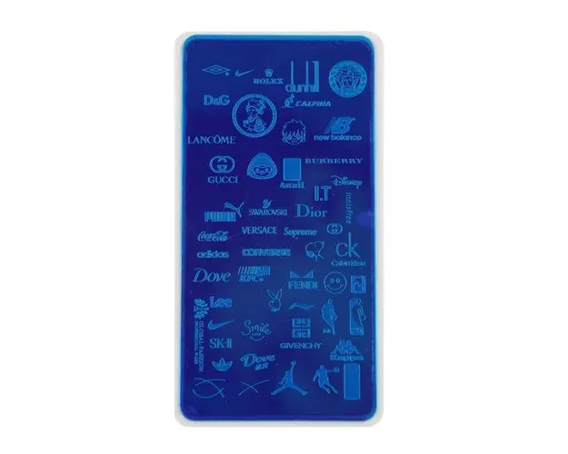 Matrita stampila unghii Global Fashion #124