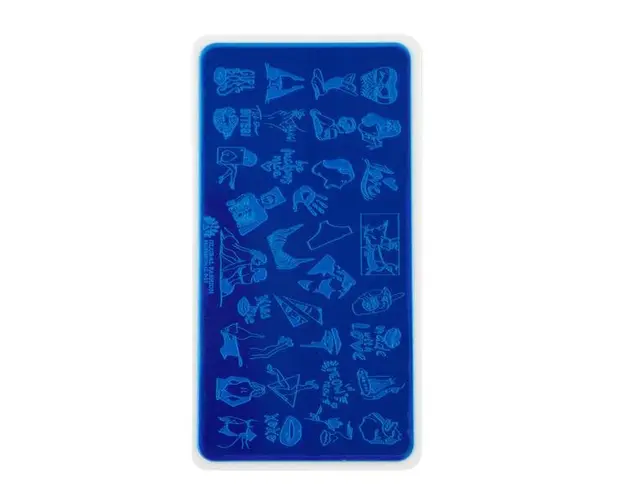 Matrita stampila unghii Global Fashion #17