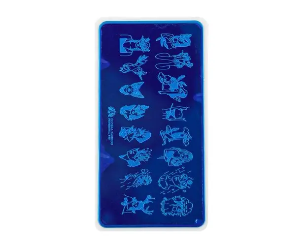 Matrita stampila unghii Global Fashion #40