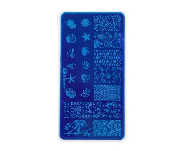 Matrita stampila unghii Global Fashion #51